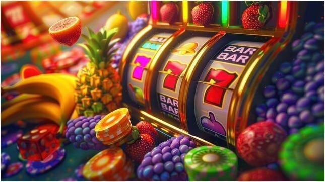 Caribbean Stud Poker table layout with dealer position and player card zones